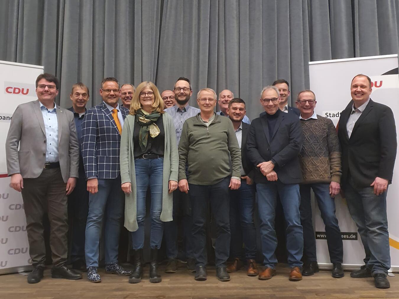 Die Kandidaten der CDU Rees für die Kommunalwahl im September. Foto: privat