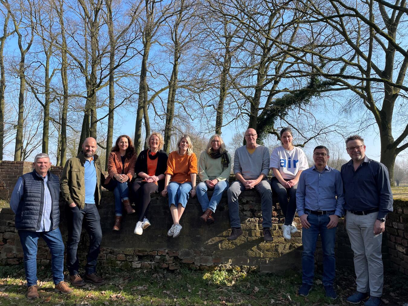 Die Kandidaten des Wachtendonker Bürgervereins.Foto: privat