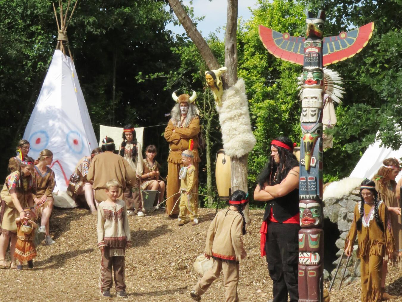 Die Karl-May-Festspiele in Twisteden haben in diesem Jahr ihr 25-jähriges Jubiläum gefeiert. NN-Foto: Gerhard Seybert