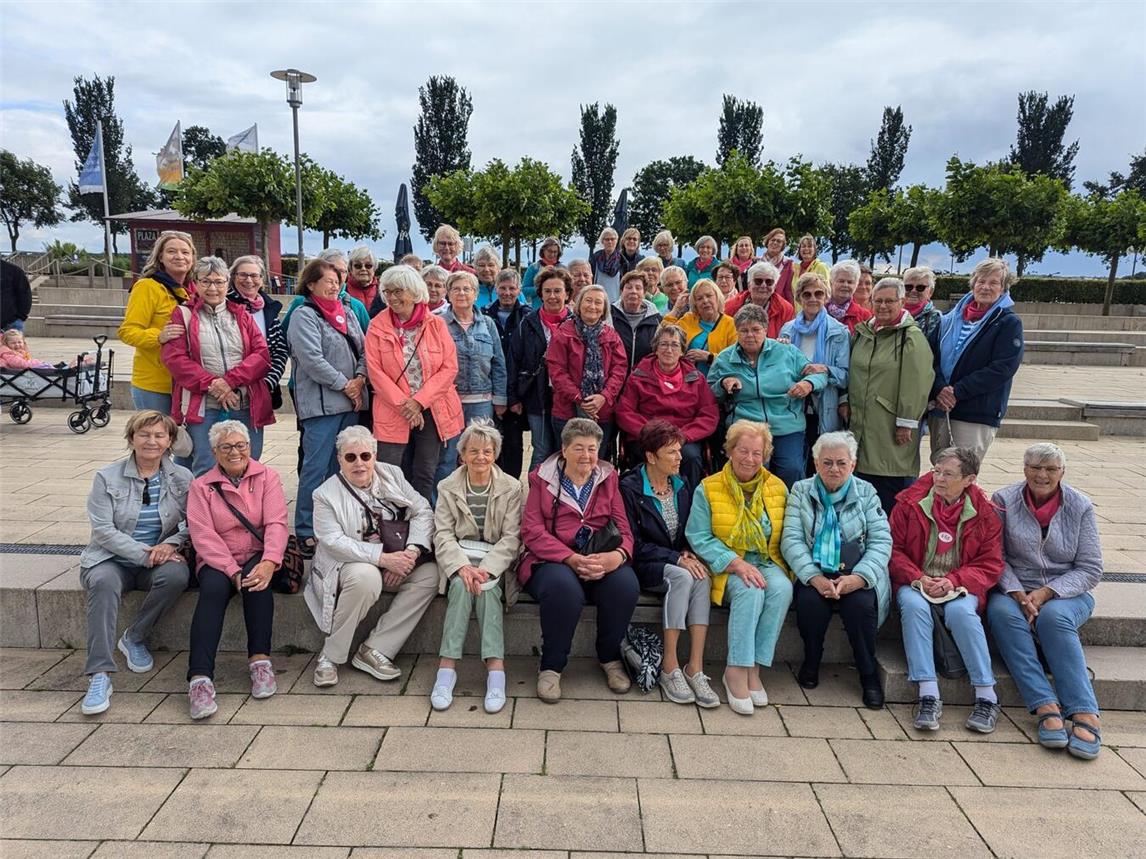 Die kfd Sonsbeck hat einen geselligen Ausflug unternommen. Foto: kfd