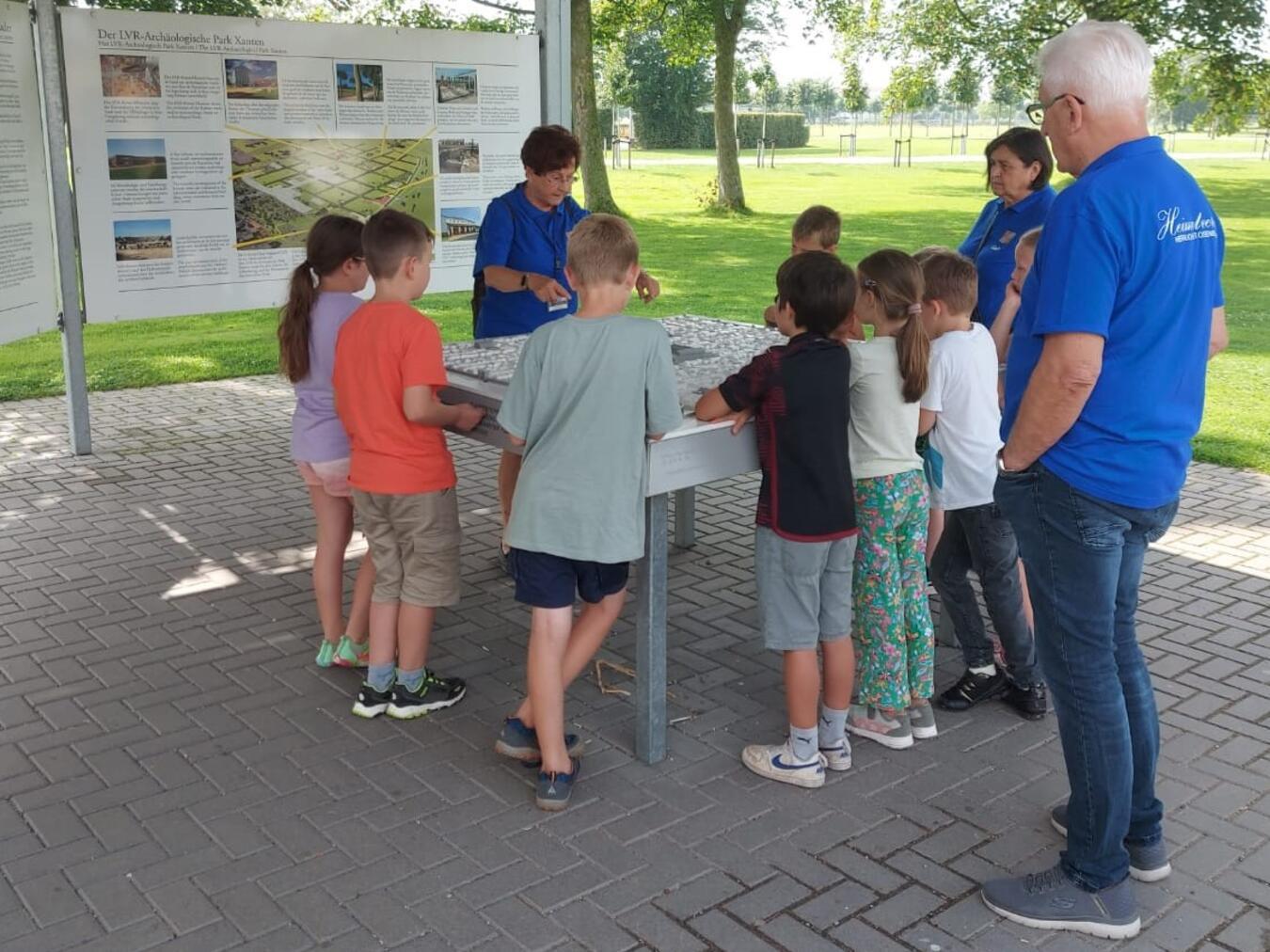 Die Kinder besuchten in den Ferien das APX. Foto: privat