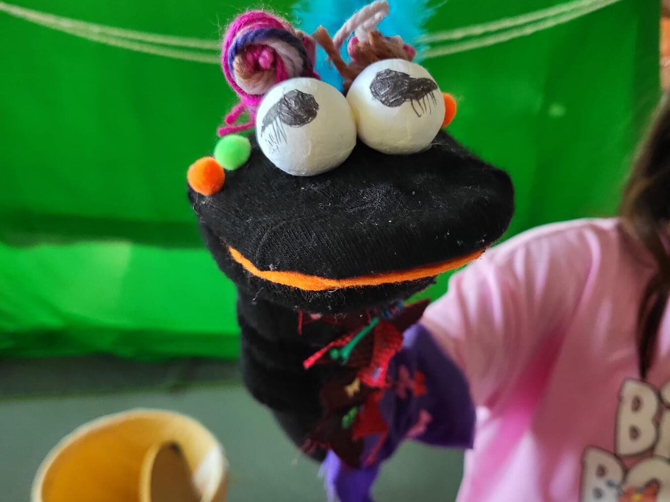 Die kleinen Künstler konnten ihrer Kreativität freien Lauf lassen.Foto: privat