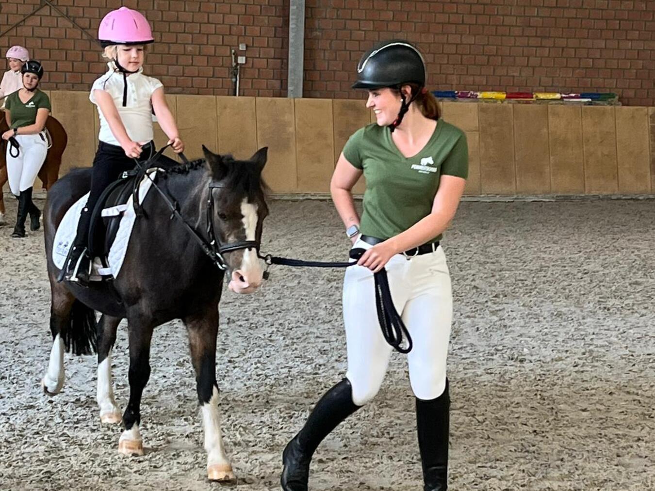 Die kleinen Reiter standen mit ihren Ponys am Samstag im Mittelpunkt. Foto: privat