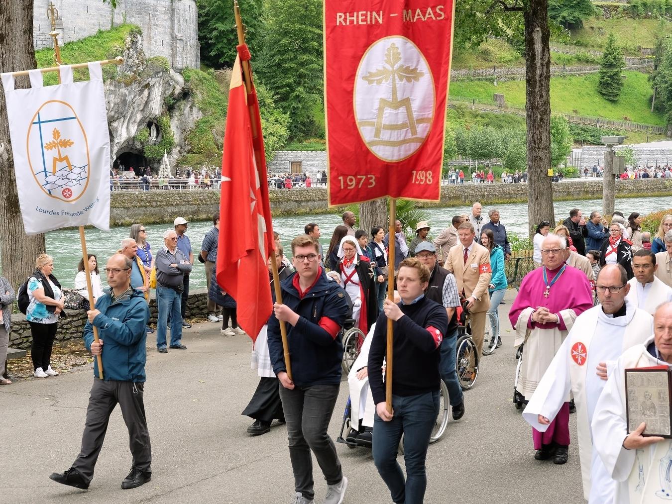 Die Krankenbruderschaft Rhein-Maas kann ihre Tradition fortführen und in diesem Jahr wieder Pilger vom Niederrhein in den bekannten Wallfahrtsort Lourdes bringen. Foto: privat