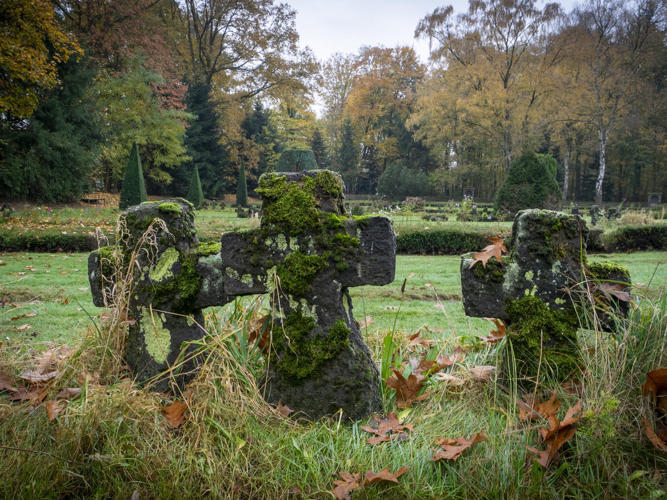 Die Kriegsgräberstätte in Weeze ist am 16. November Ort der zentralen Gedenkveranstaltung im Kreis Kleve.