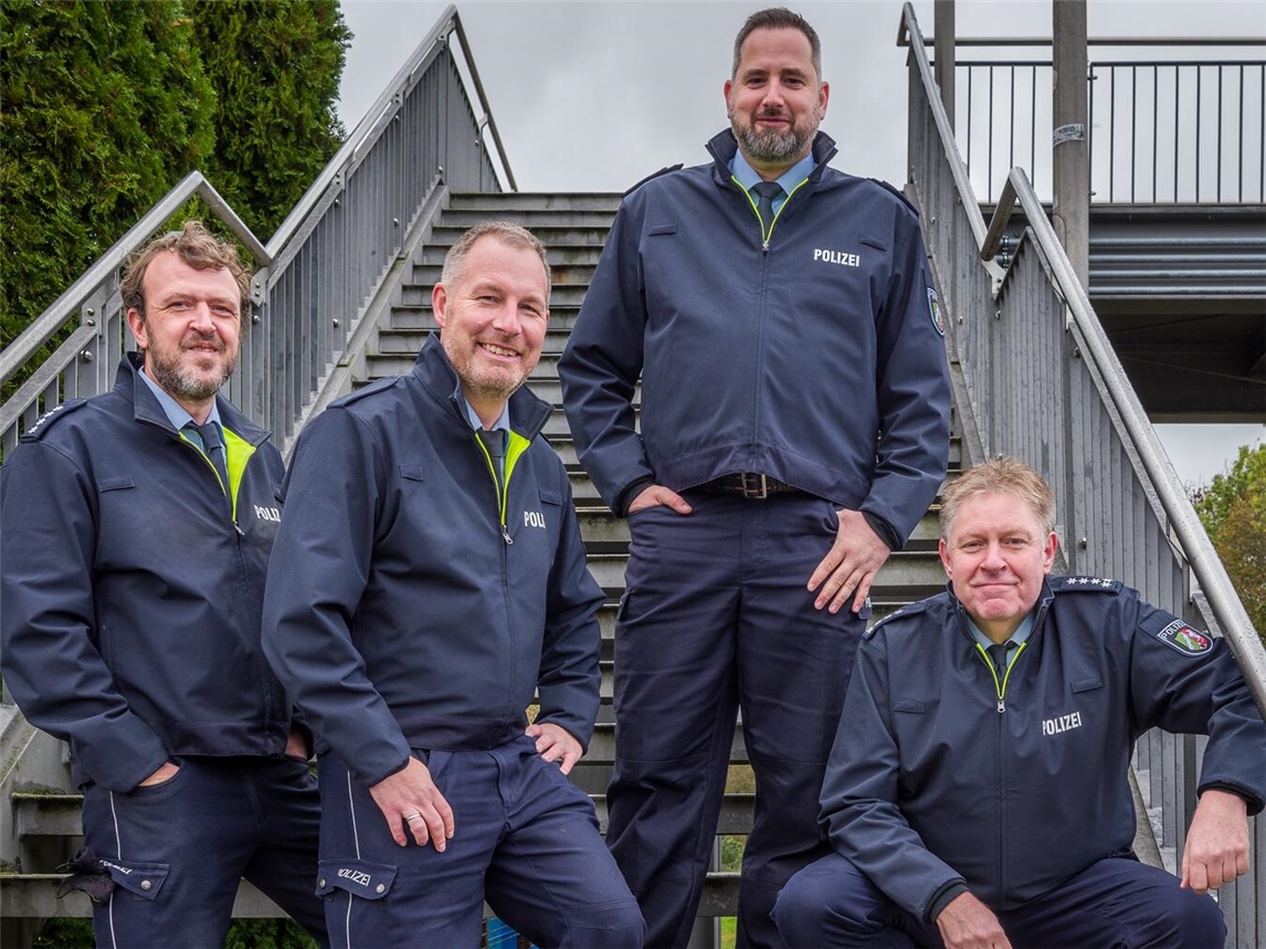 Die Krimi-Cops präsentieren „Strullers“ neuesten Fall. Foto: Jürgen Baetzen