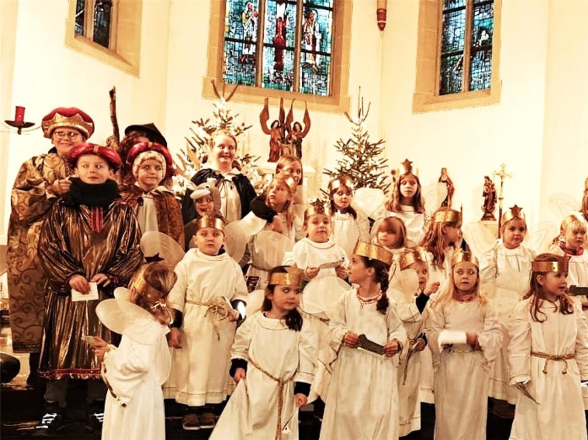 Die Krippenspieler proben bereits fleißig. Foto: privat