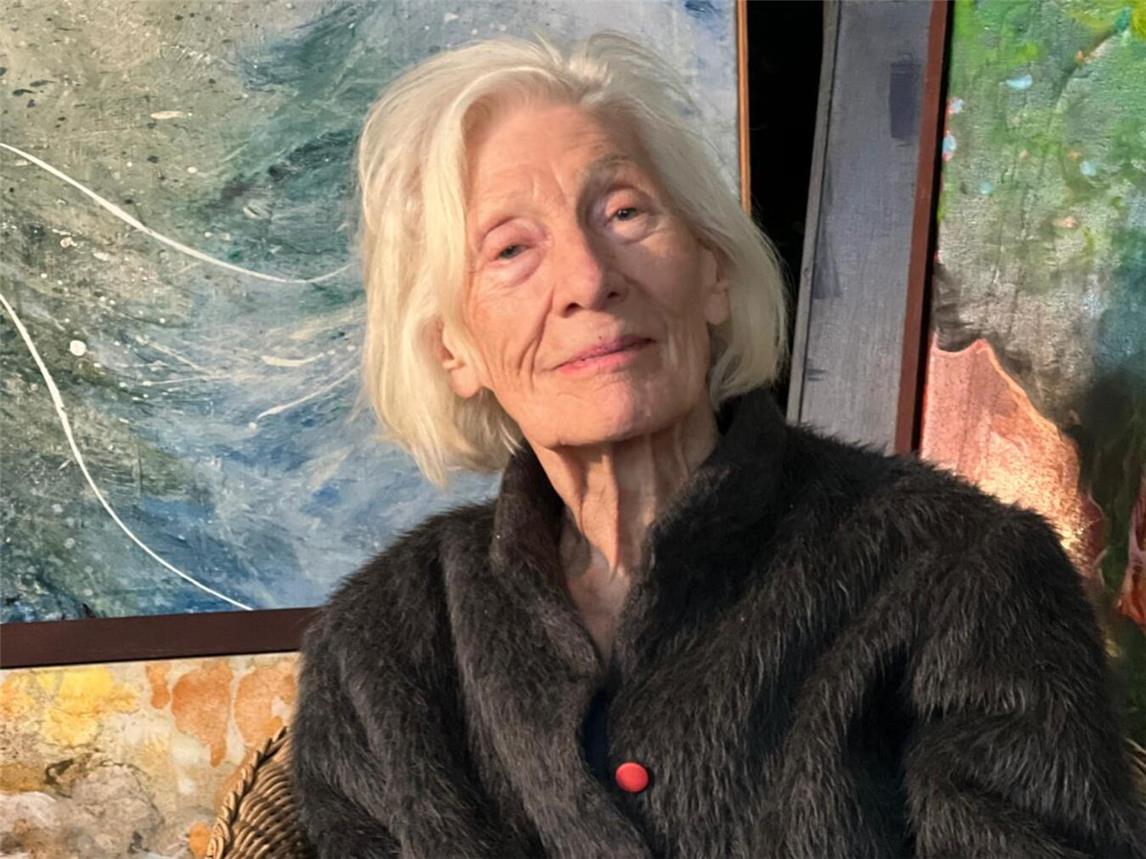 Die Künstlerin Gisla Burkhardt-Lensing. Foto: privat