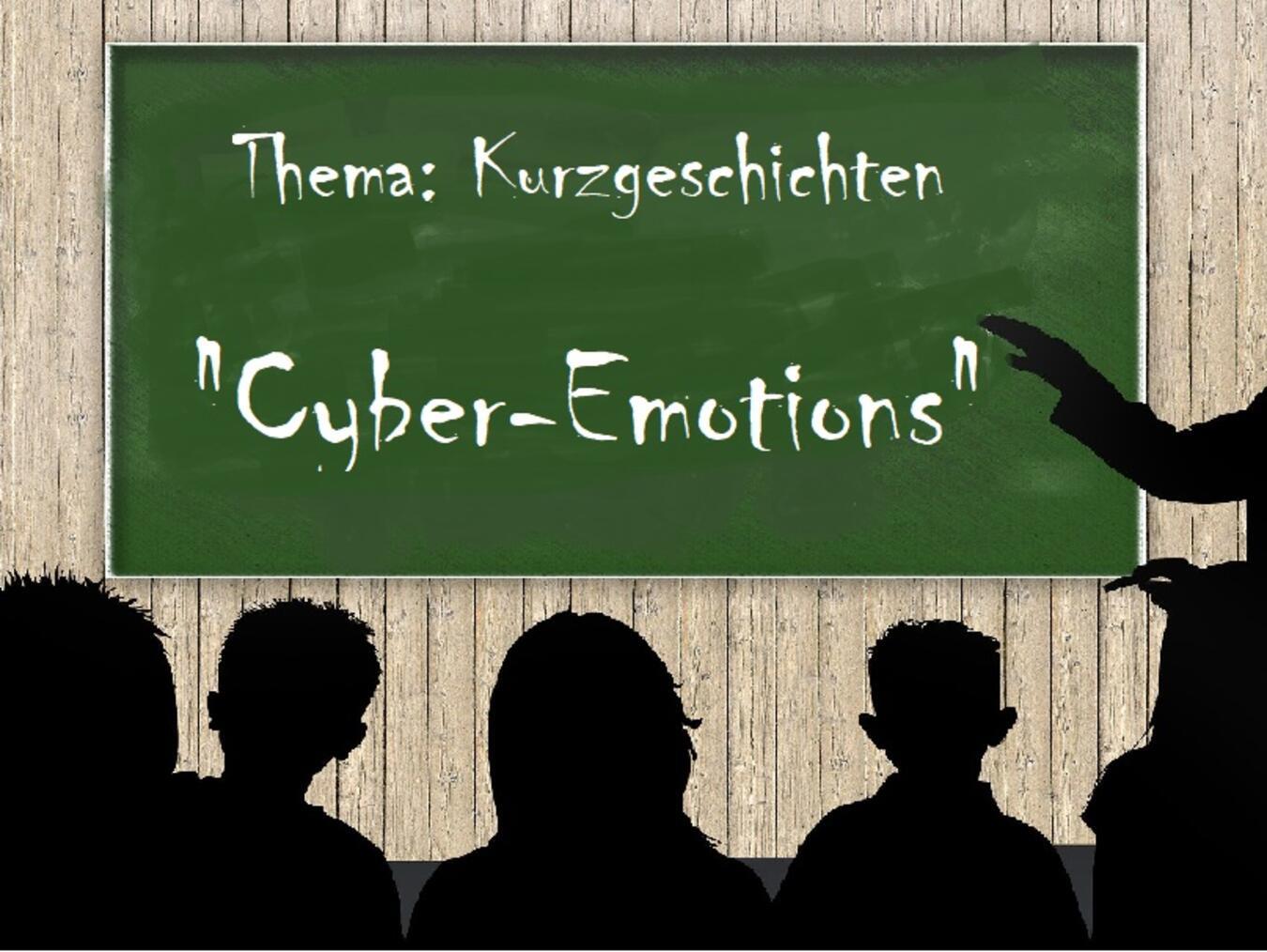 Die Kurzgeschichten zum Thema „Cyber-Emotions“ werden den Schülern in der Schule vorgespielt.Grafik: Kreispolizei Wesel