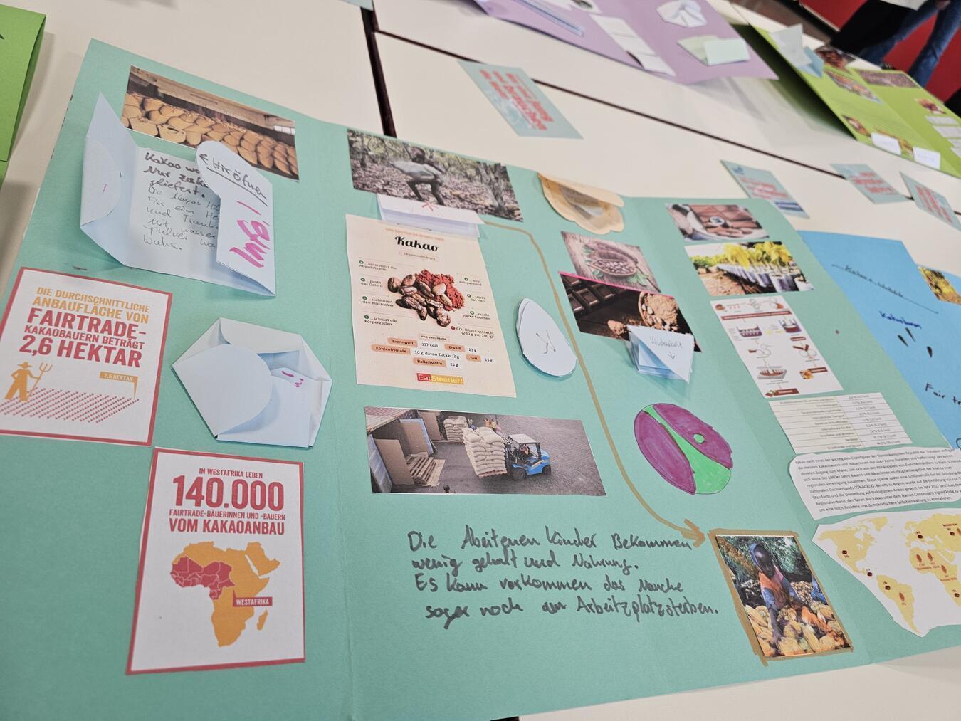 Die Lapbooks sorgten für die Extraportion Interaktivität in der Ausstellung. 