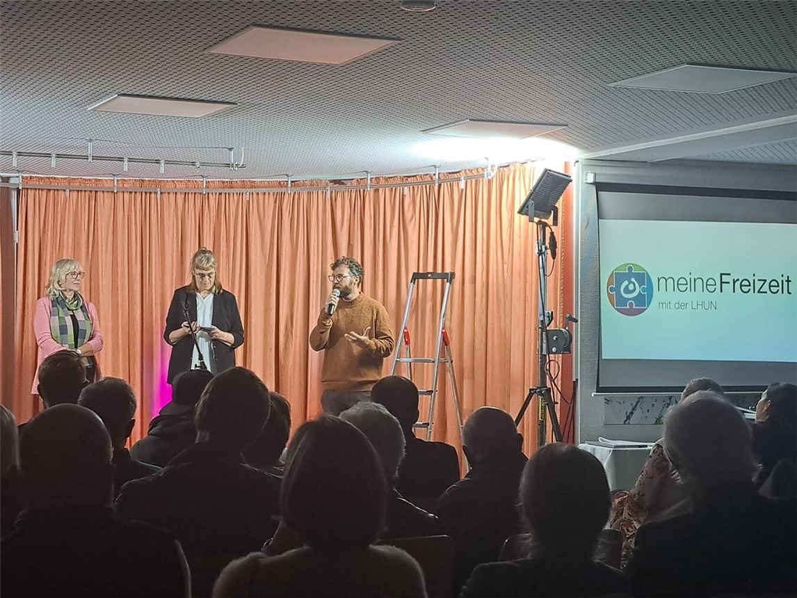 Die Lebenshilfe stellte das neue Konzept „Meine Freizeit“ vor. Foto: LHUN