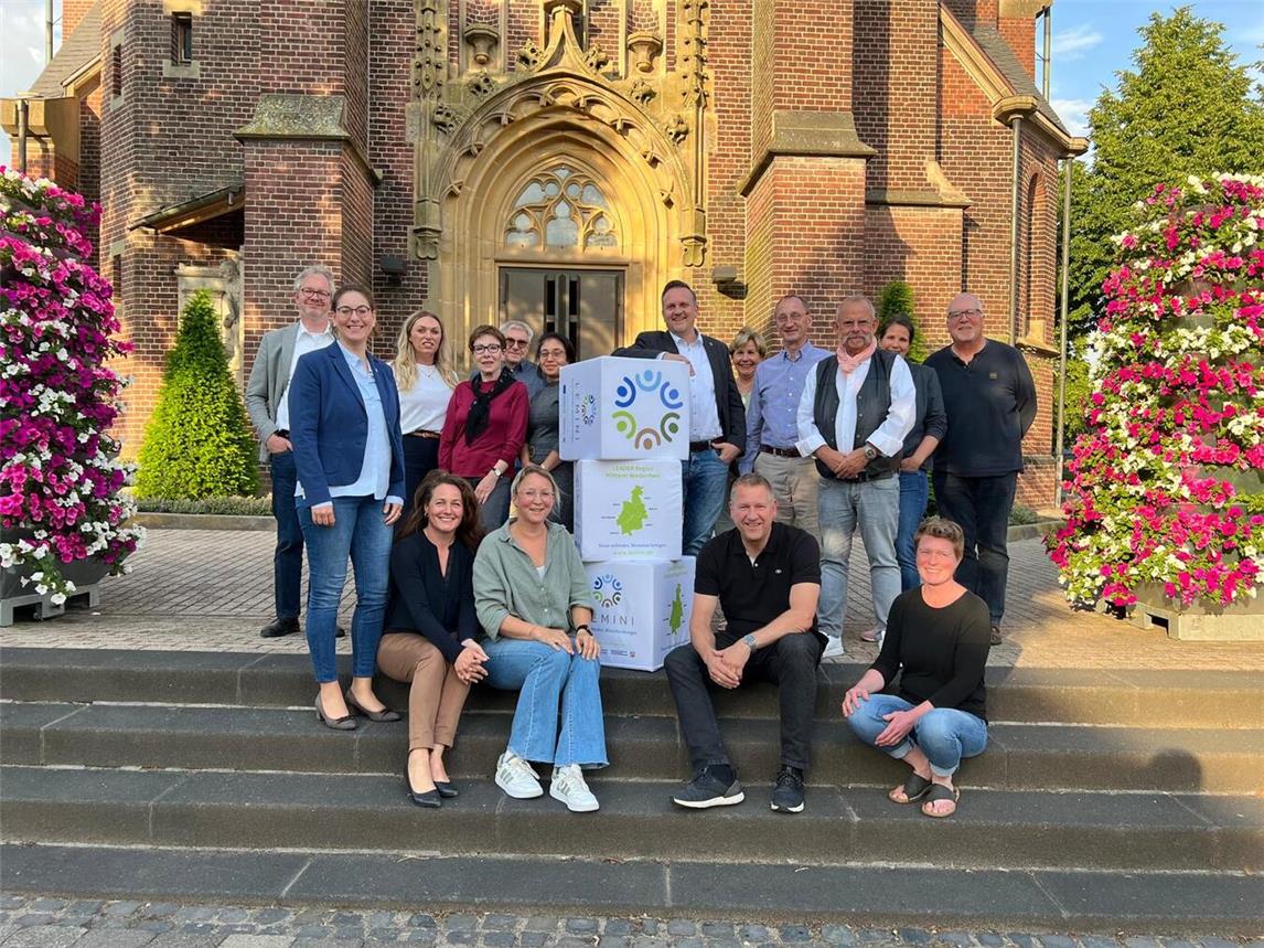 Die lokale Aktionsgruppe der Leader-Region Mittlerer Niederrhein.Foto: privat