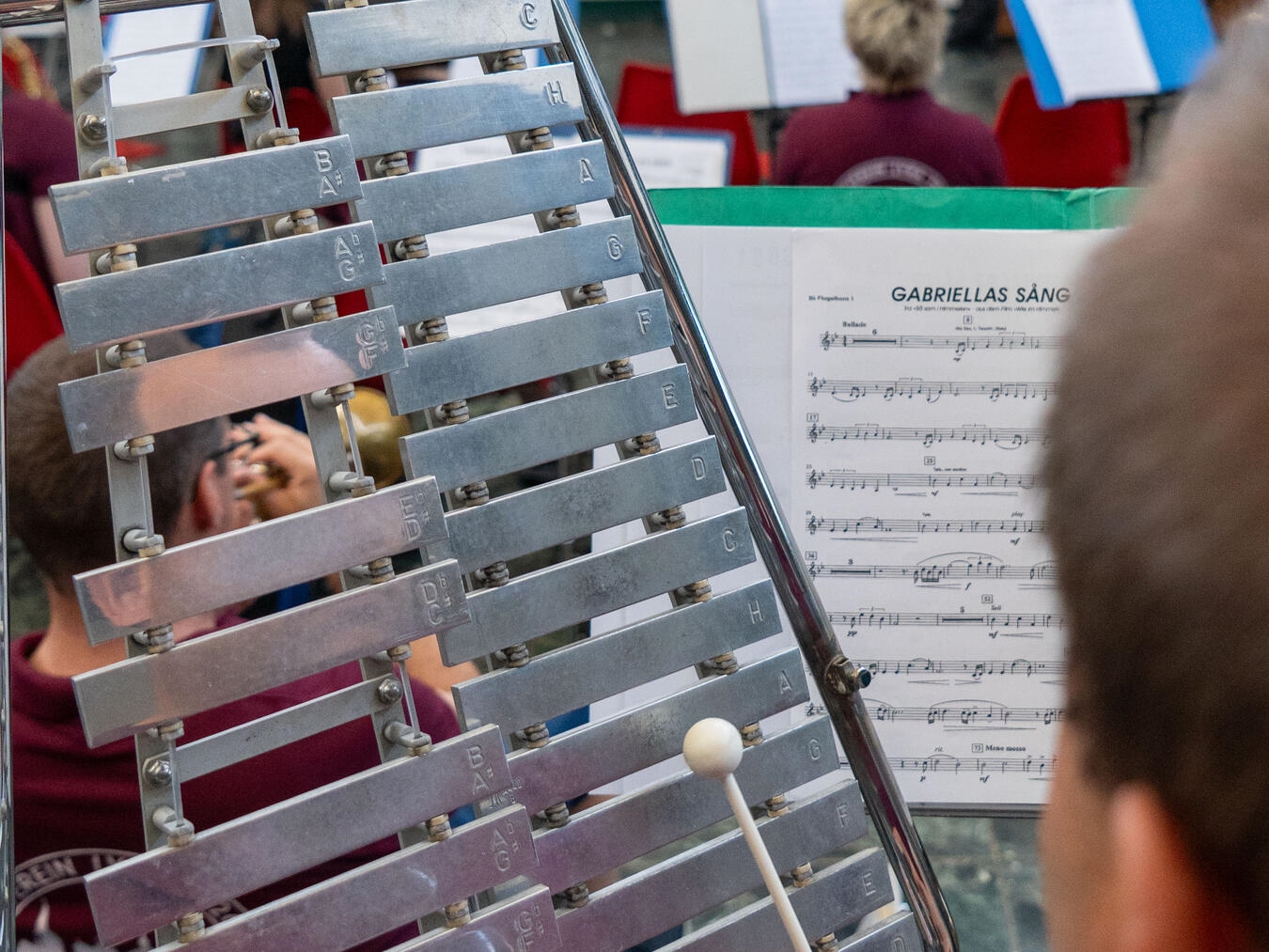 "Lyra Glockenspiel hinzugefügt 1952, Musikgruppe Instrument"