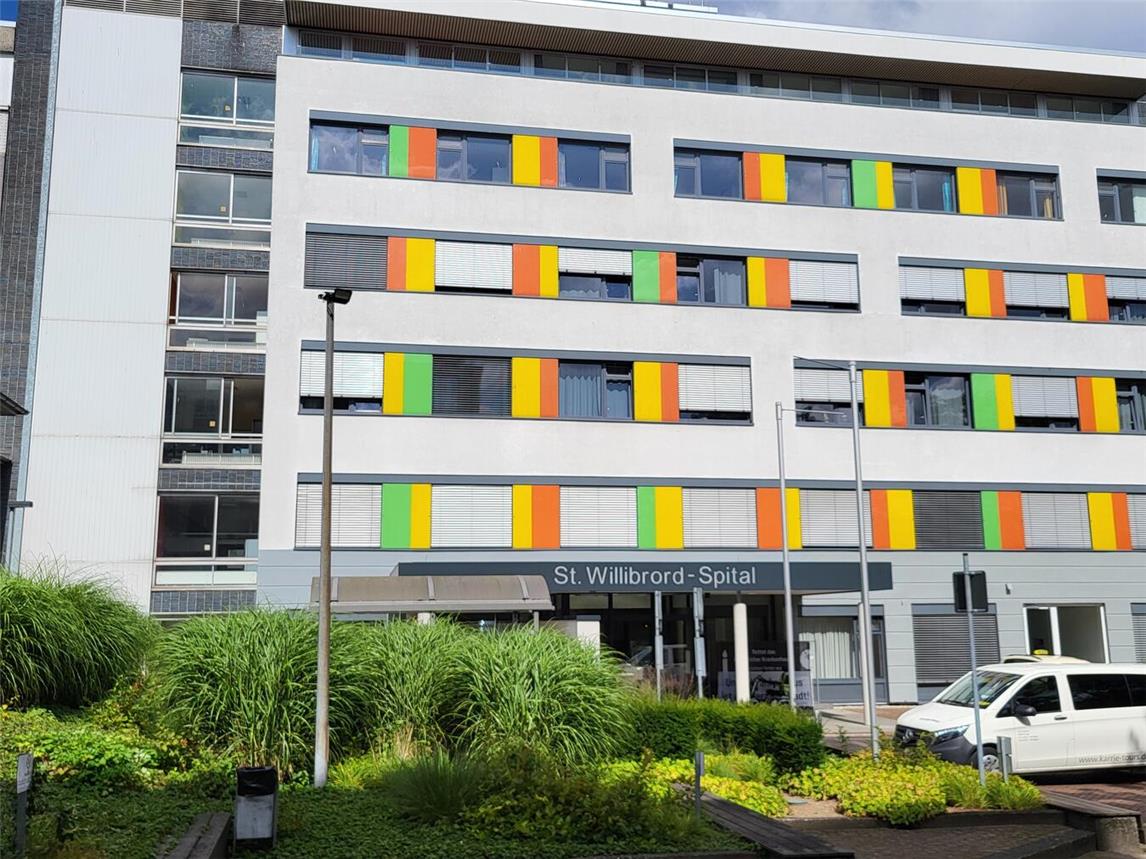 Die Mitarbeiter des St.-Willibrord-Spital in Emmerich können aufatmen und in eine hoffnungsvolle neue Zukunft blicken. NN-Archiv: MB