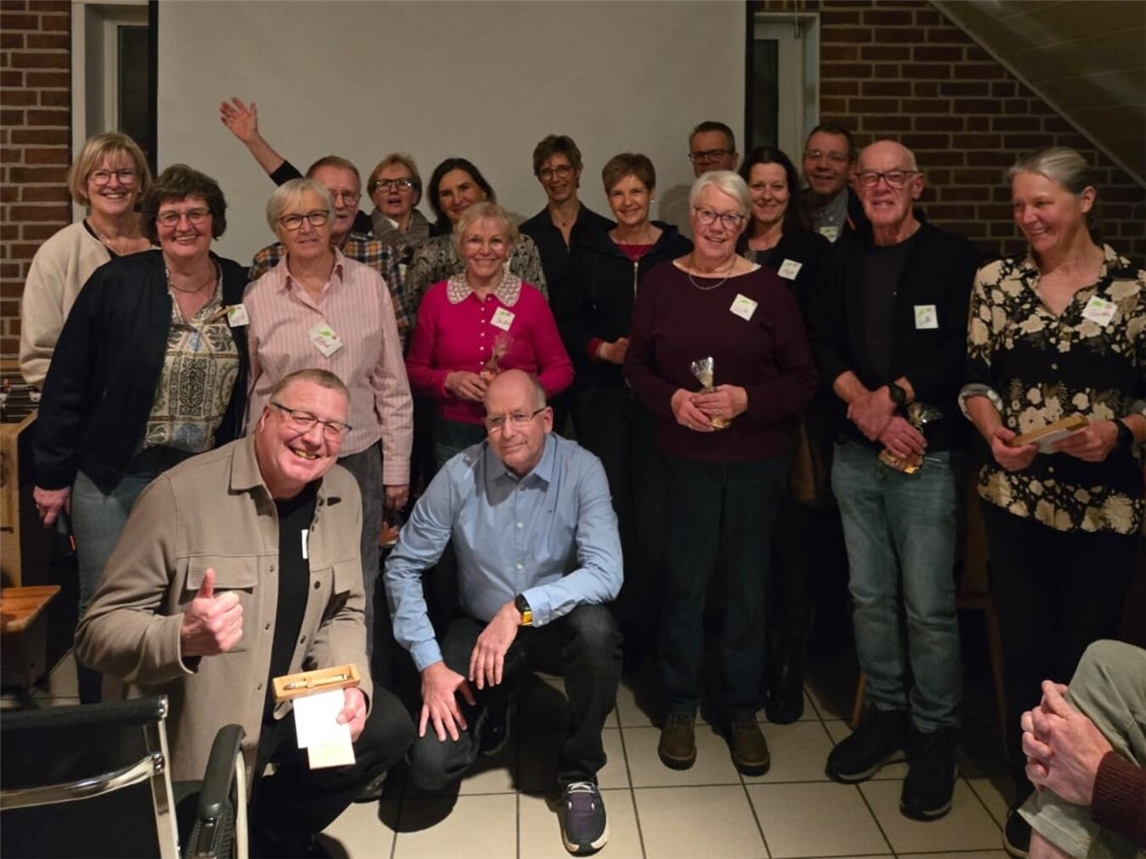 Die Mitglieder bedankten sich bei denjenigen, die beim Lauftreff Aufgaben übernehmen. Foto: Lauftreff