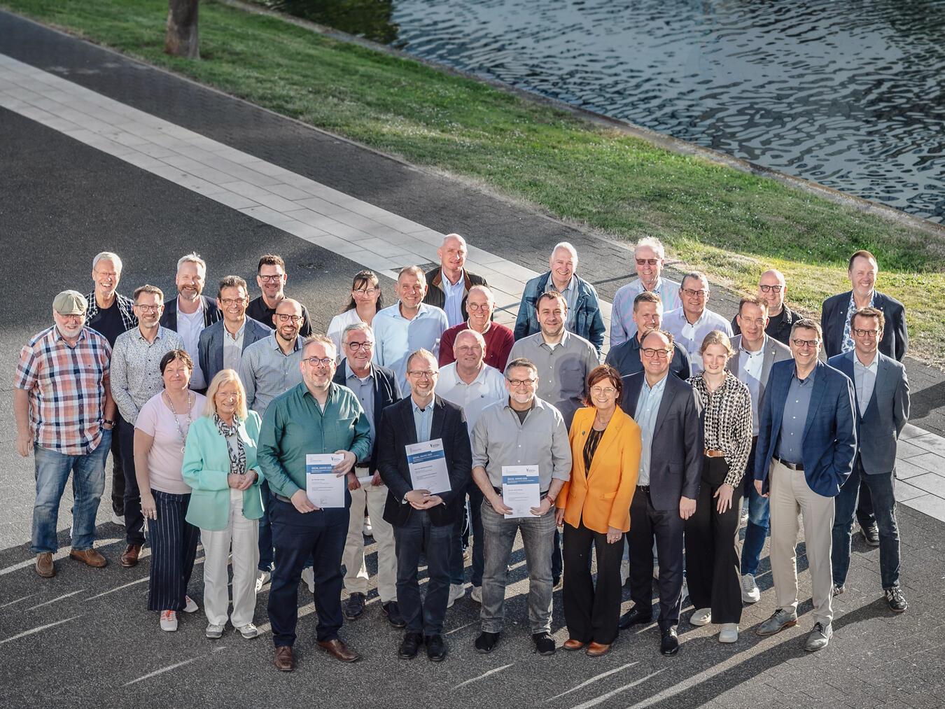 Die Mitglieder des Fördervereins der Hochschule Rhein-Waal – Campus Cleve trafen sich zur Jahreshauptversammlung an der Hochschule Rhein-Waal. Foto: MVO