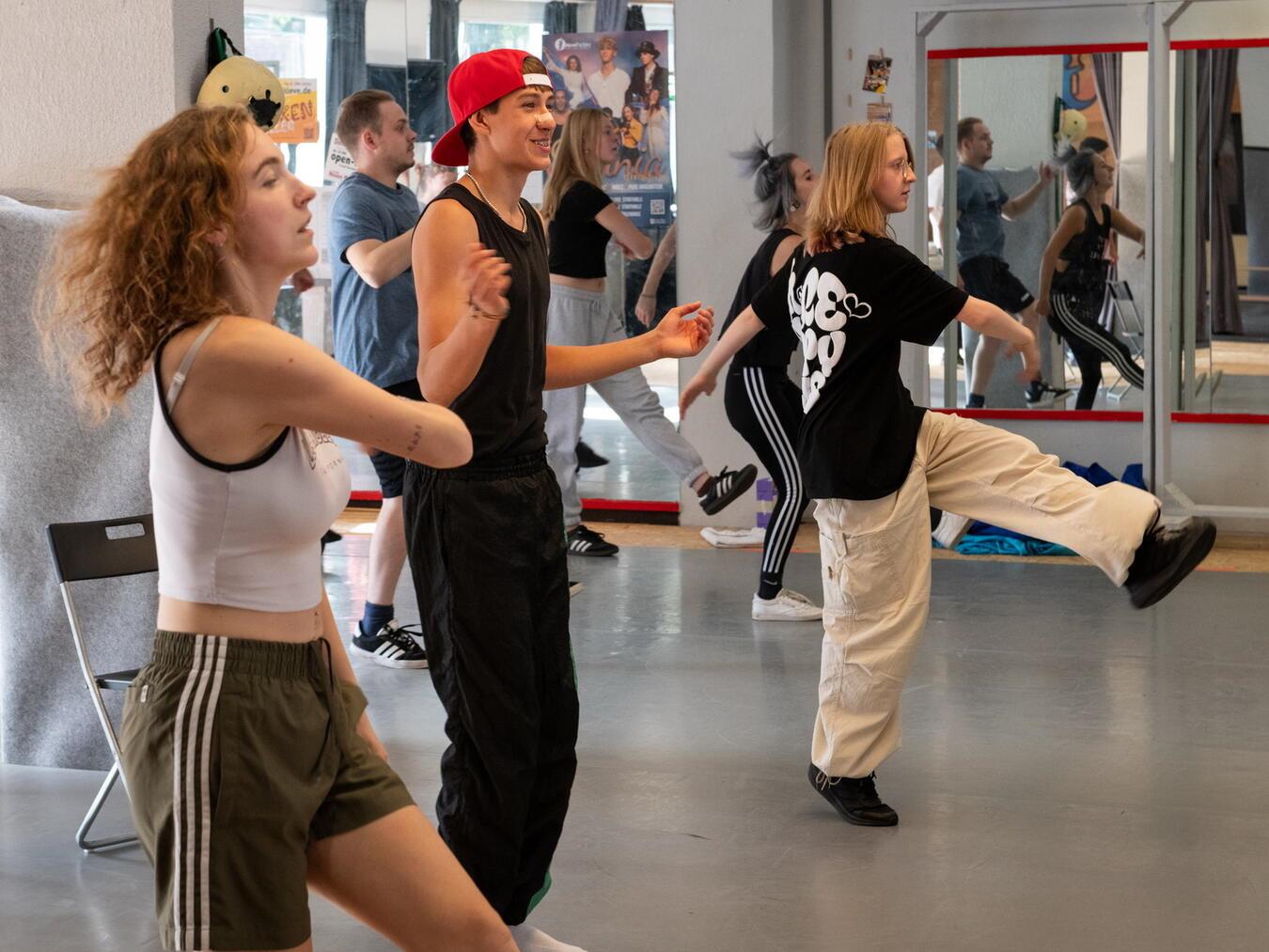 Die MoveFactory steckt gerade in den finalen Proben zur neuen factory-Show „Somnia“. Foto: Lucas Hans