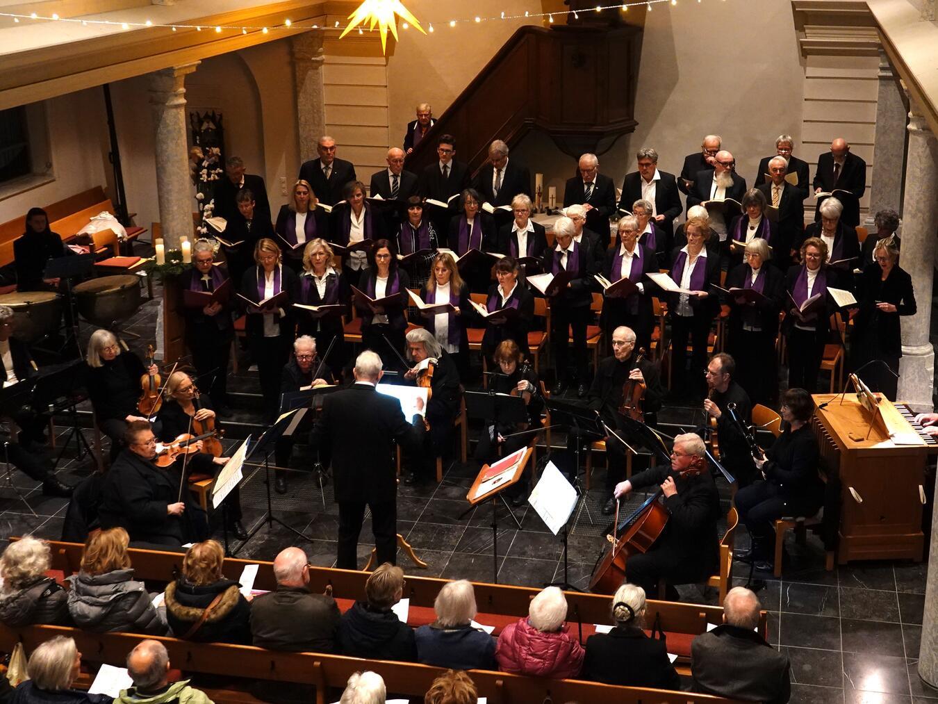 Die Musiken der Issumer Kantorei konnten sich sehen und hören lassen. Foto: Windeln