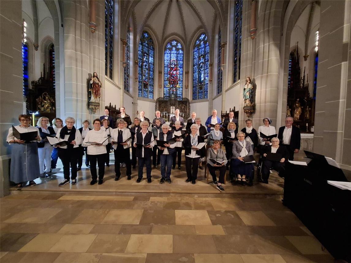 Die Musiker freuten sich über einen gelungenen Abend. Foto: privat