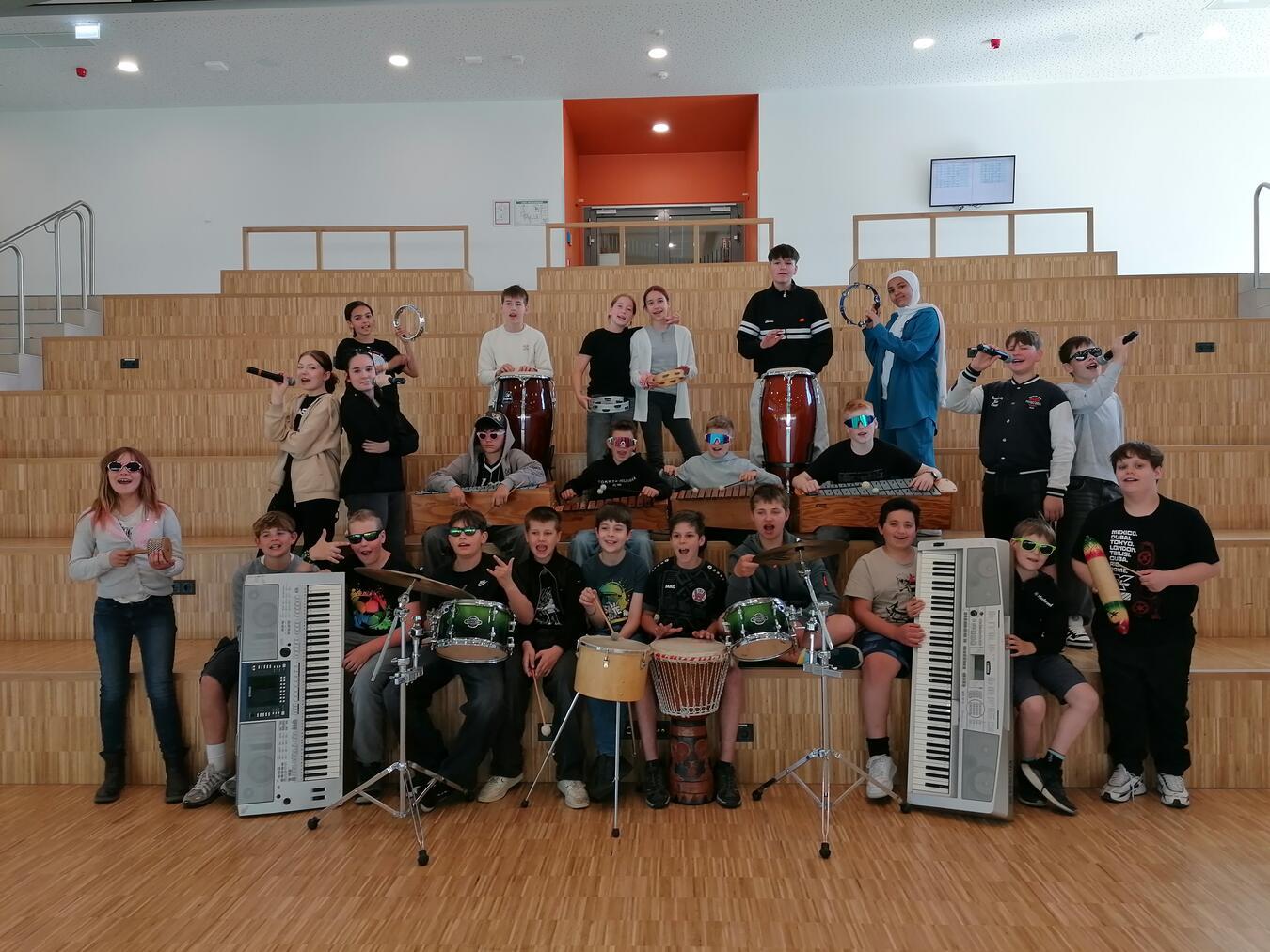 Die Nachwuchsmusiker freuen sich auf viele Gäste bei ihrem ersten Sommerkonzert.Foto: privat