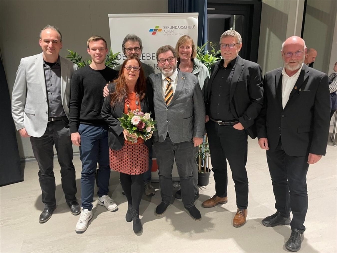 Die neue Fraktion der Grünen im Alpener Rat. Foto: Grüne Alpen