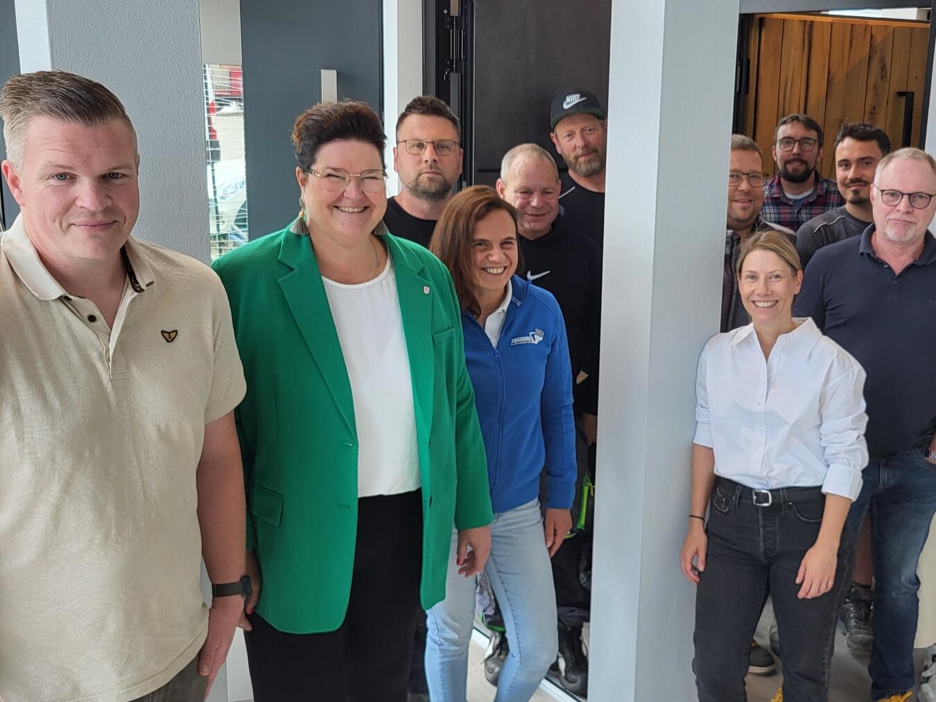 "Handwerk-Imagekampagne WfG Emmerich, zehn Betriebe, Foto von Michael Bühs"
