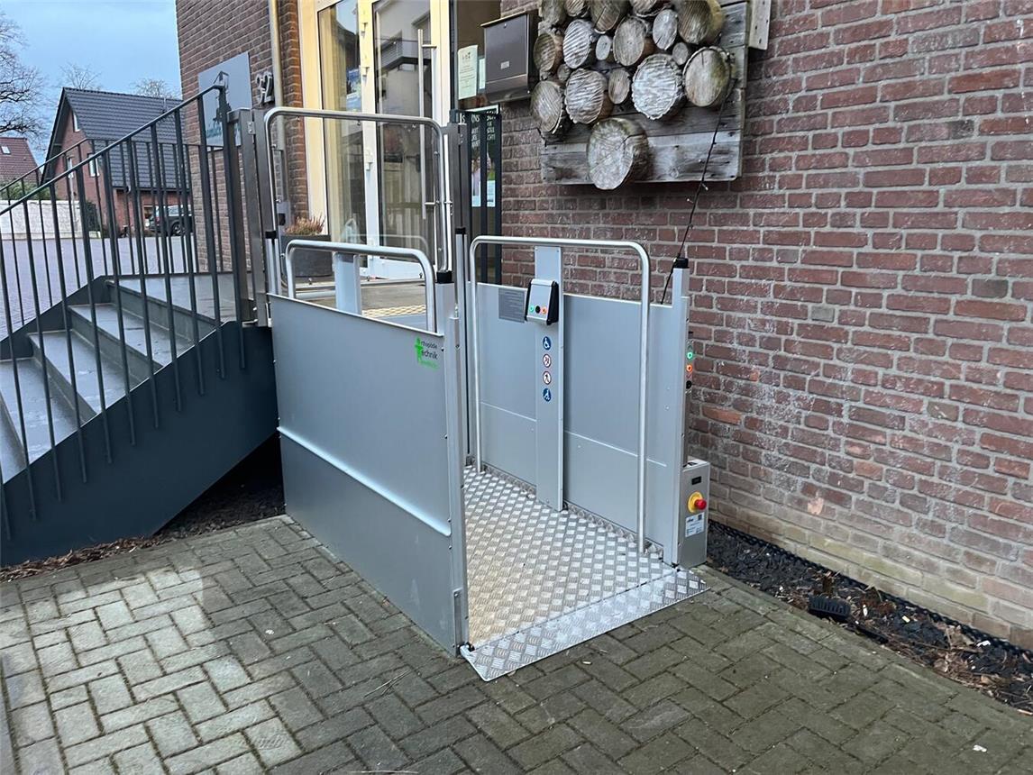 Die neue Hebeanlage am Jugendheim in Haldern. Foto: privat