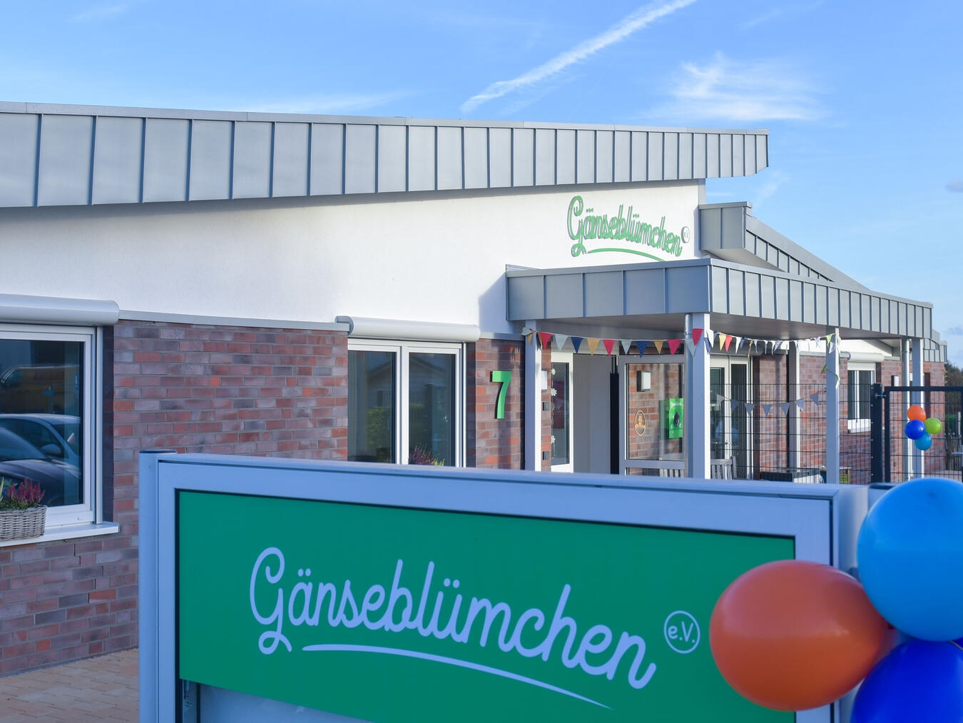 Die neue Kindertagesstätte Gänseblümchen am Paula-Thyssen-Weg 7 in Wankum.