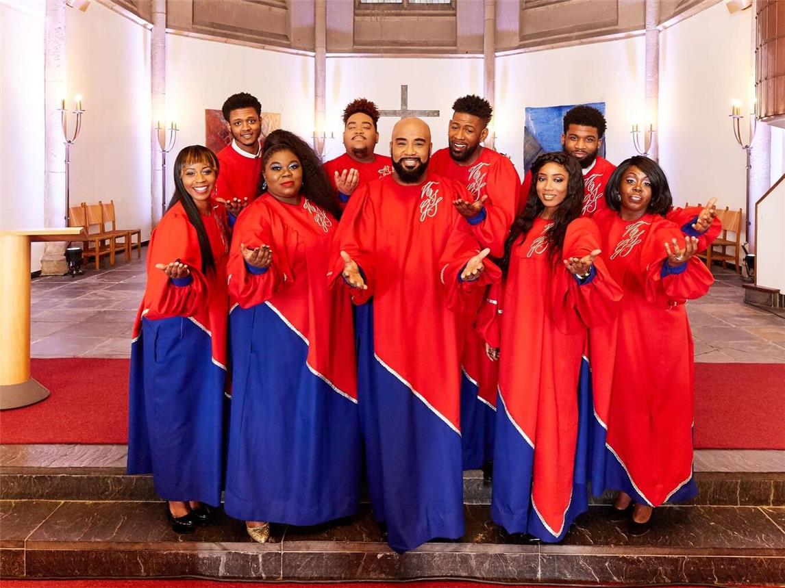 Die New York Gospel Stars binden ihre Zuschauer bei ihren Auftritten mit ein. Foto: Veranstalter