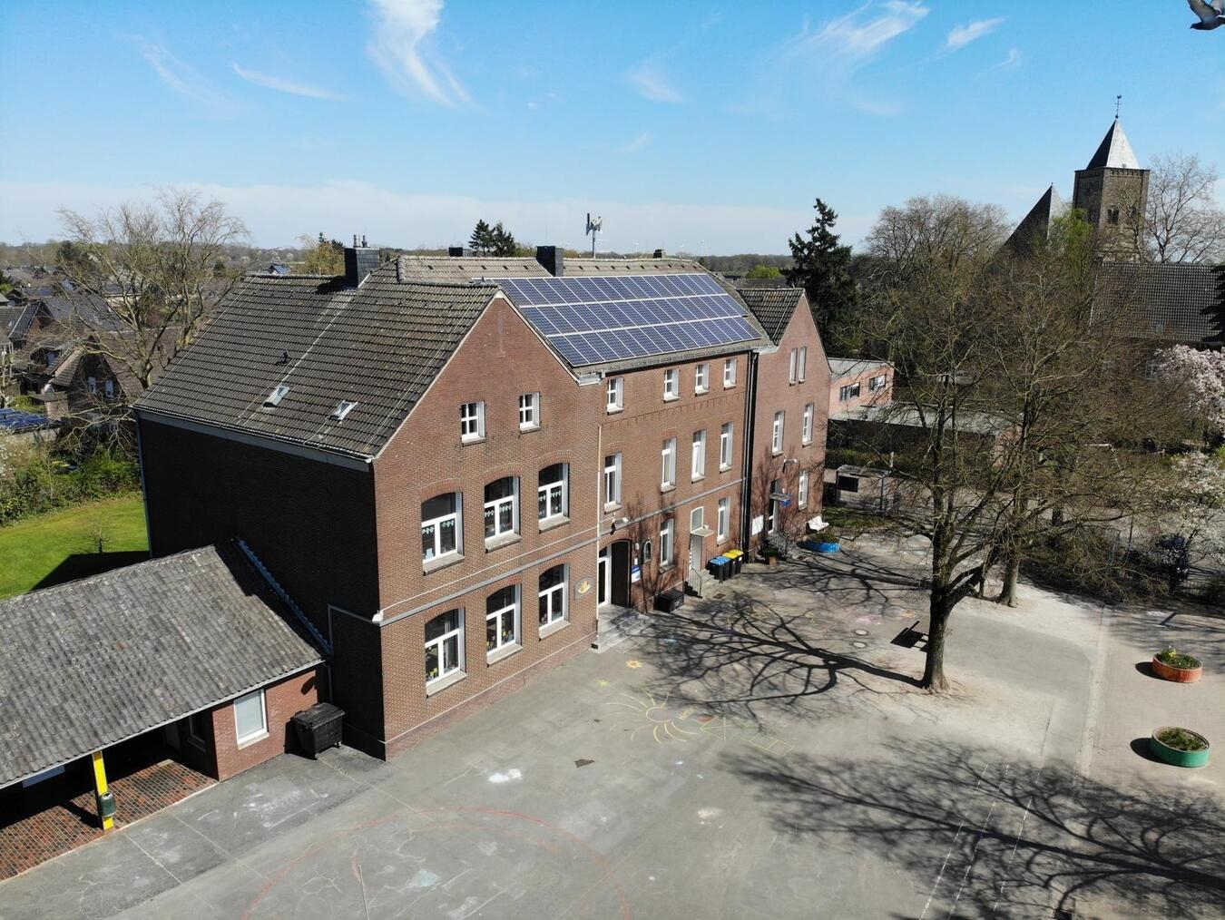 Die Niers-Kendel-Schule am Standort Asperden. Foto: Marcel Lück