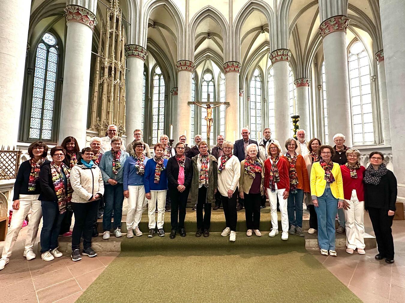 Die Nikolaus Kantorei Kalkar wird einer der Akteure in St. Nicolai Kalkar sein. Foto: Kantorei