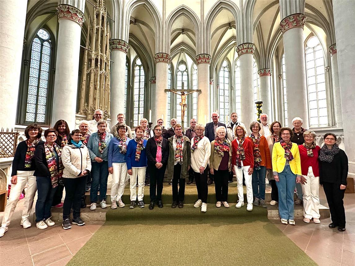 Die Nikolaus Kantorei Kalkar wird einer der Akteure in St. Nicolai Kalkar sein. Foto: Kantorei