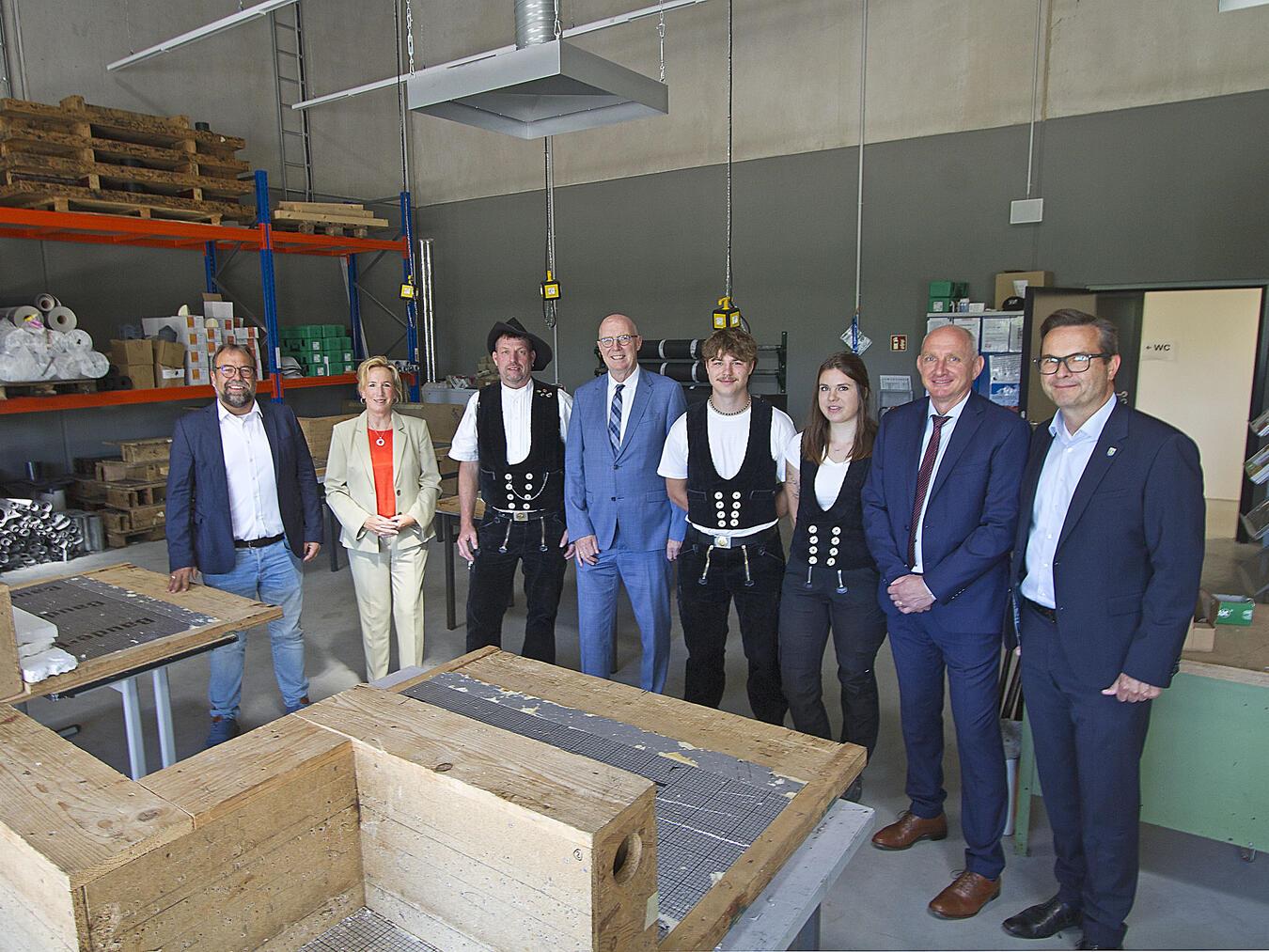 Die offizielle Eröffnung der neuen Räumlichkeiten.