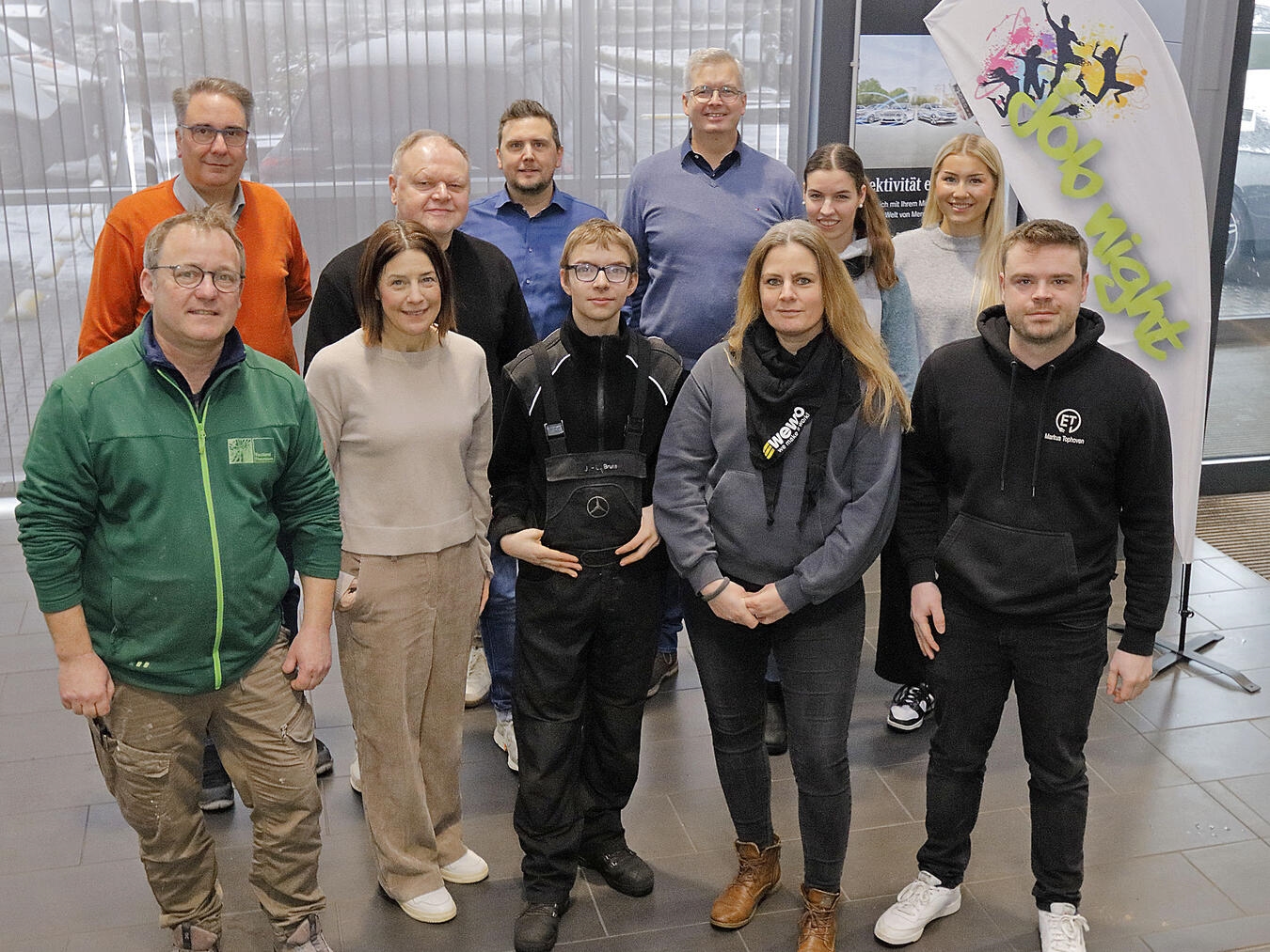 Die Organisatoren der JobNight laden Jugendliche und Eltern am 13. März in ihre Betriebe ein.NN-Foto: Theo Leie