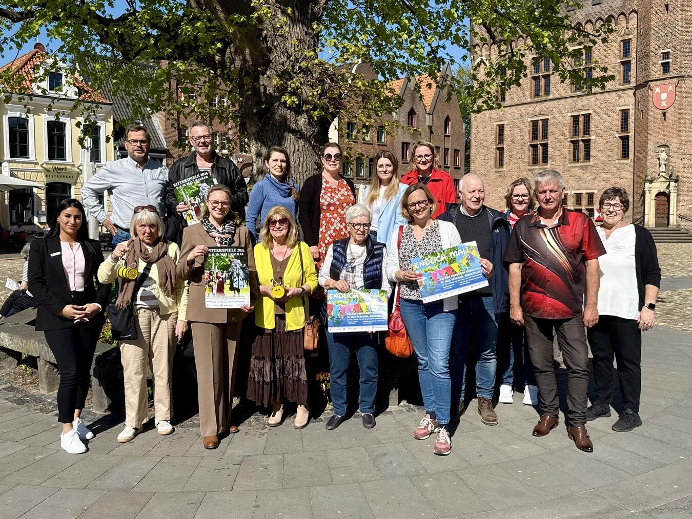 Die Organisatoren freuen sich auf eine tolle Veranstaltung zum Start in den Mai. NN-Foto: SP