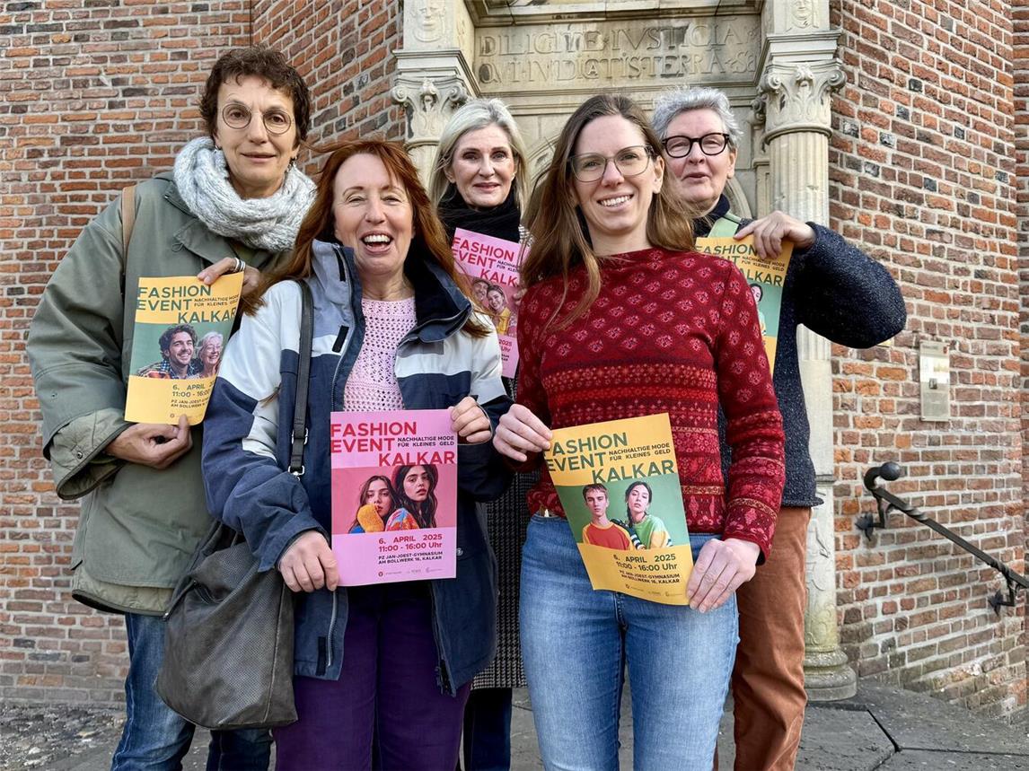 Die Organisatorinnen freuen sich auf die Premiere des Fashion-Events Kalkar. NN-Foto: SP