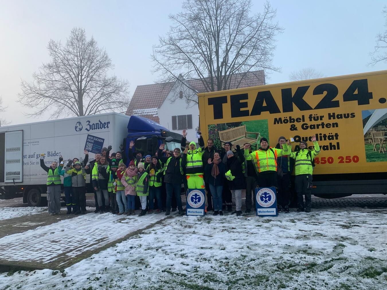 Die Pfadfinder freuen sich schon darauf, auch im nächsten Jahr wieder aktiv zu werden. Foto: Pfadfinder