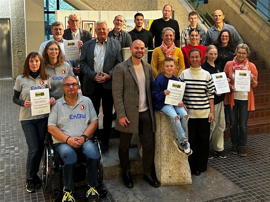 Die Preisträger des Klimaschutzpreises 2025 im Kreis Wesel. Foto: Kreis Wesel