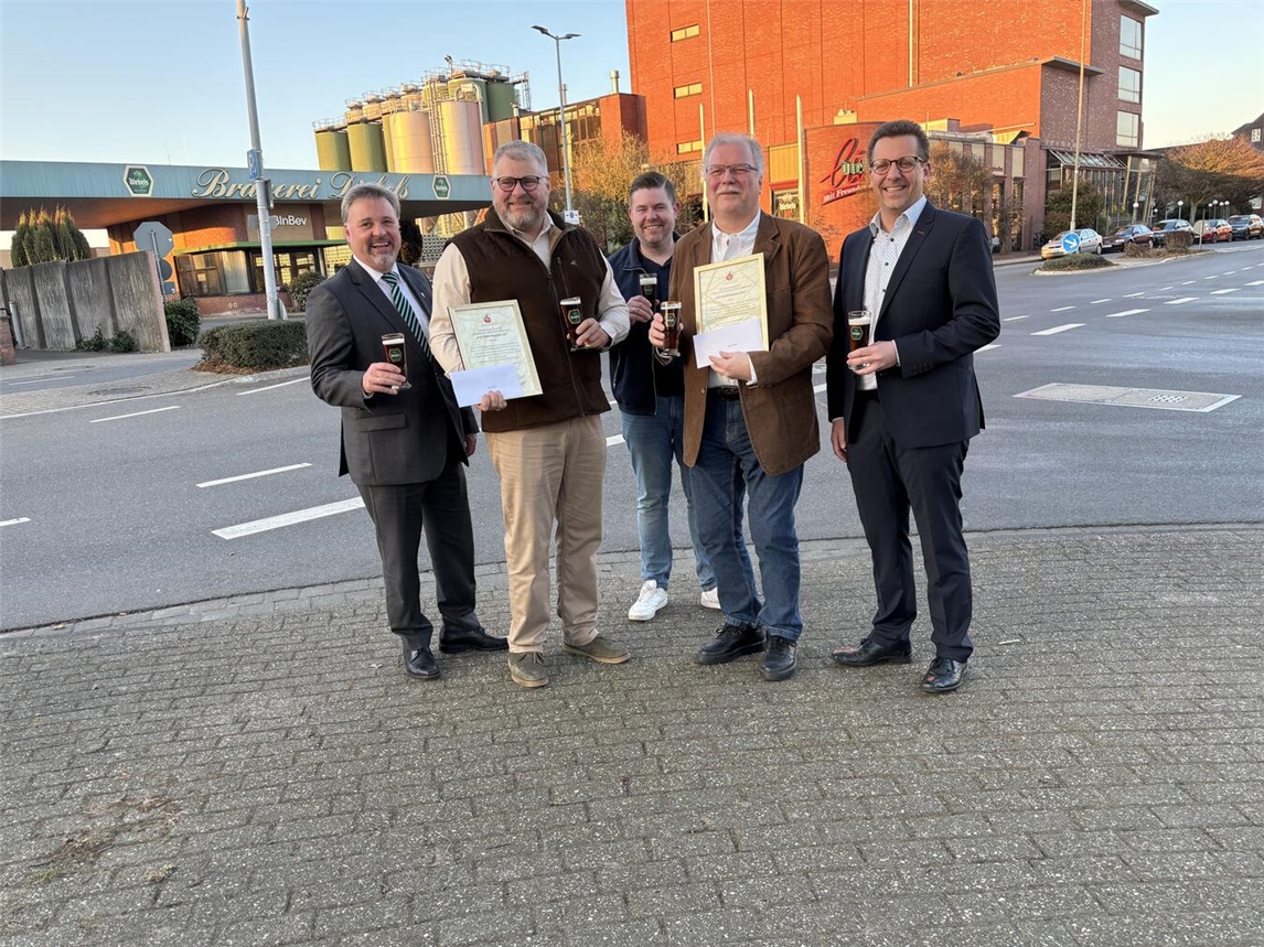 Die Preisvergabe im Jahr 2025.Foto: Gemeinde Issum