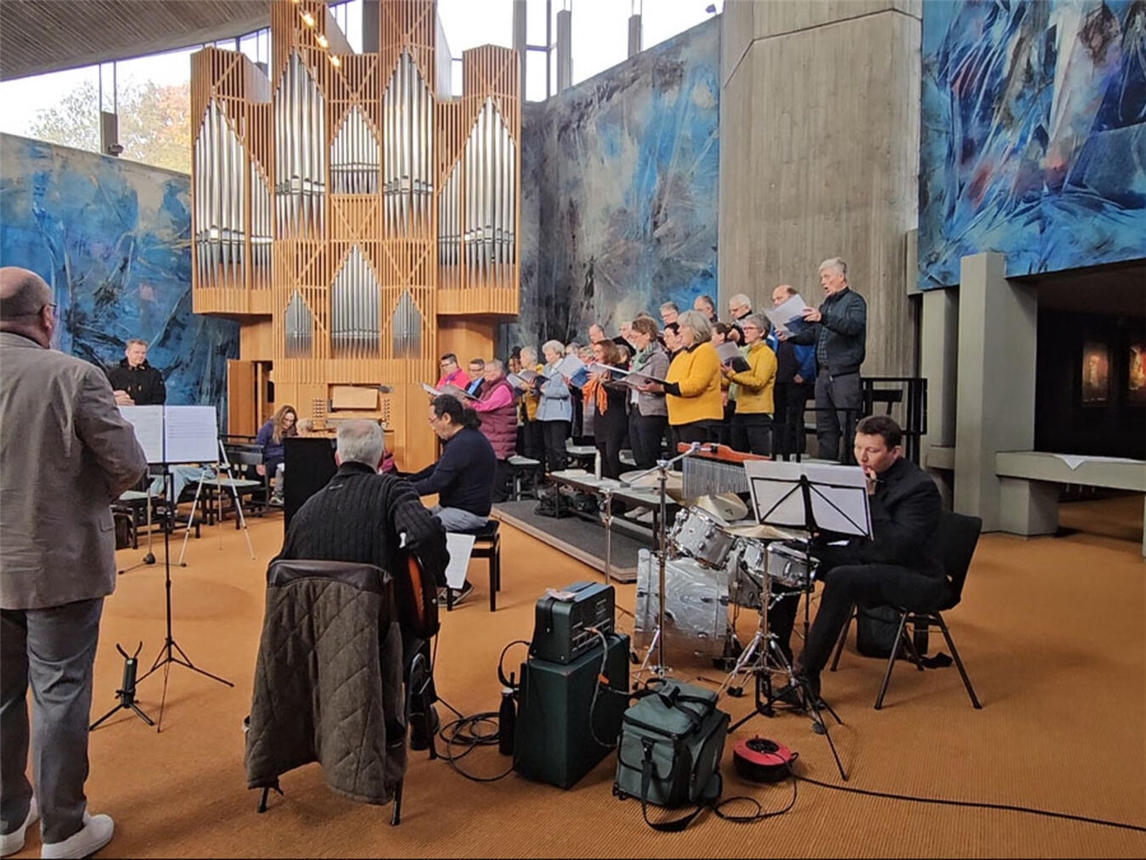 Die Proben starten beim Projektchor St. Christophorus in Emmerich wieder am 17. Februar. Foto: privat