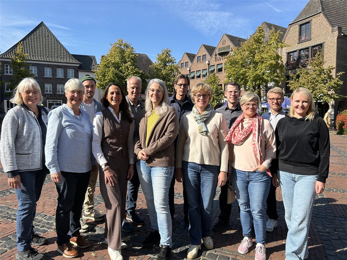 Die Projektgruppe „Gemeinsam für eine lebendige Innenstadt“.Foto: Stadt Straelen