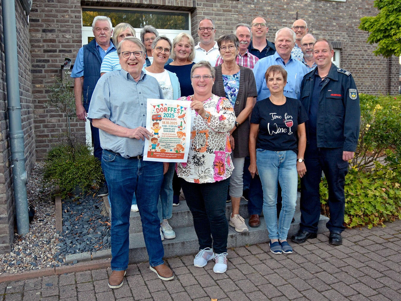 Den Zusammenhalt feiern Die Qualburger Vereine laden zum ersten Mal gemeinsam zum Dorffest ein. NN-Foto: Rüdiger Dehnen