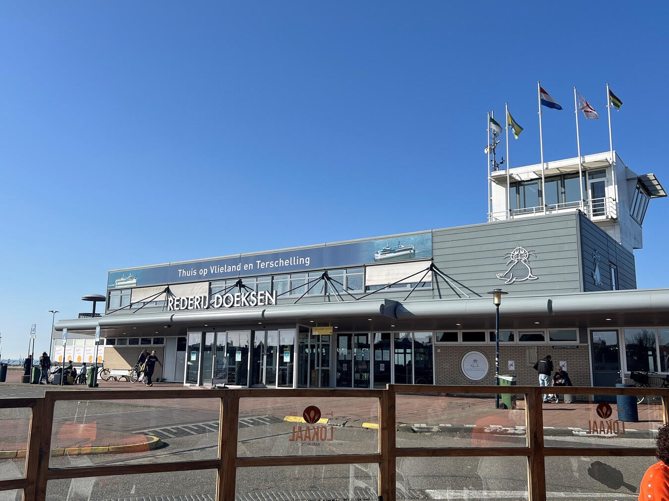 Die Reederei Doeksen in Harlingen.