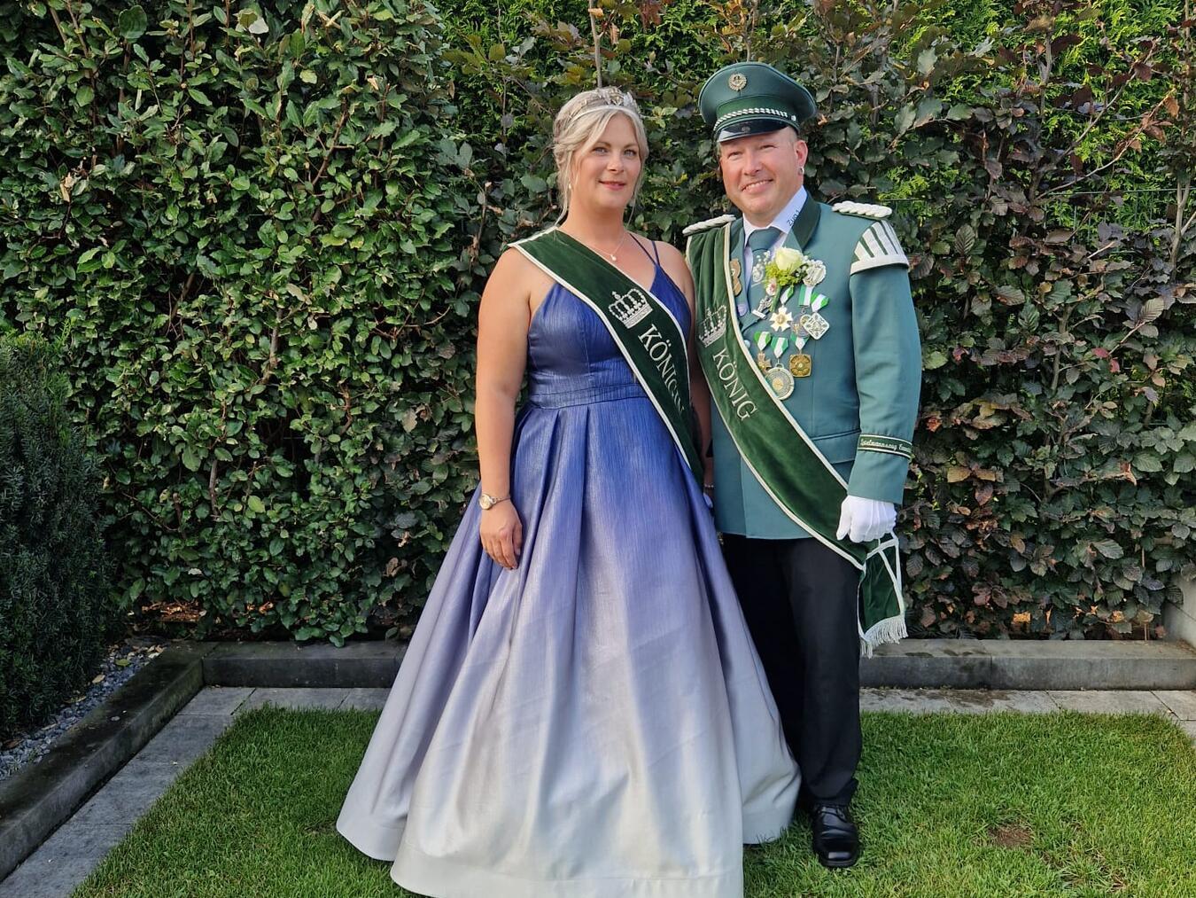 Die Regentschaft des Königspaares Andre Kremer und Katharina Adomeit neigt sich dem Ende entgegen. Foto: privat