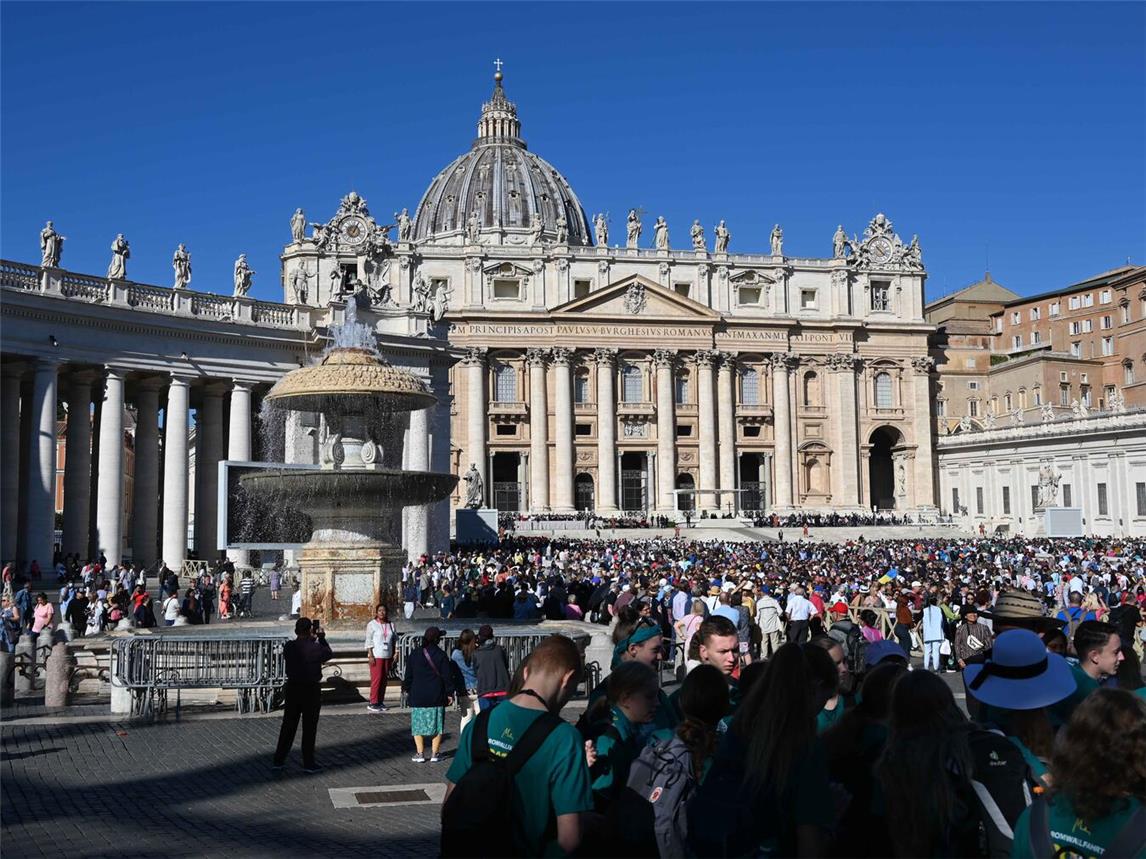 Die Reiseteilnehmer werden in Rom in unmittelbarer Nähe des Petersdomes wohnen.Foto: Anselm Thissen