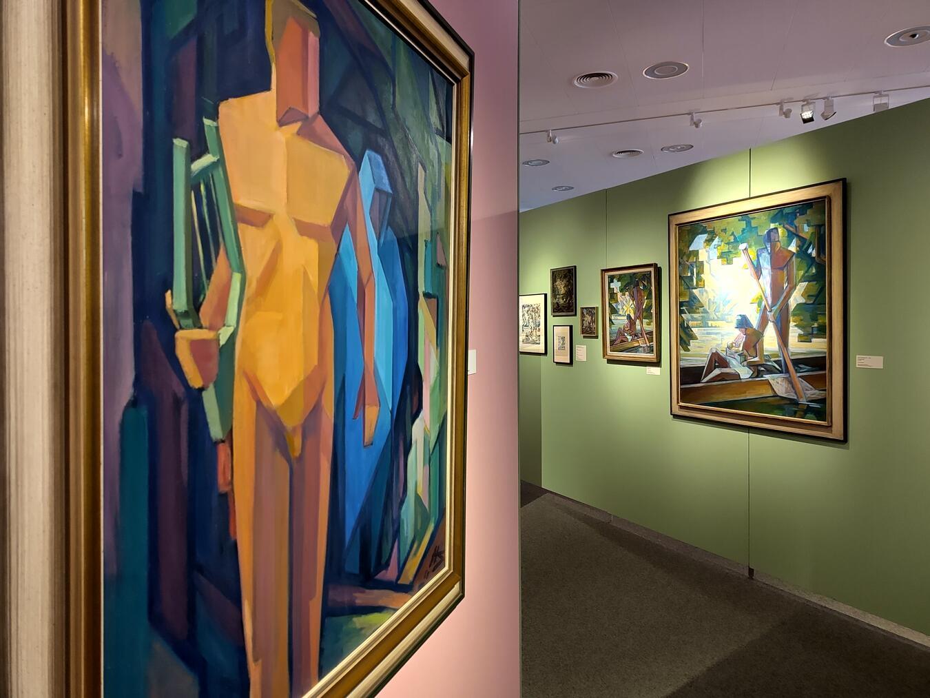 Die Sammlung Heiner Schlesings im Museum. Foto: NMK