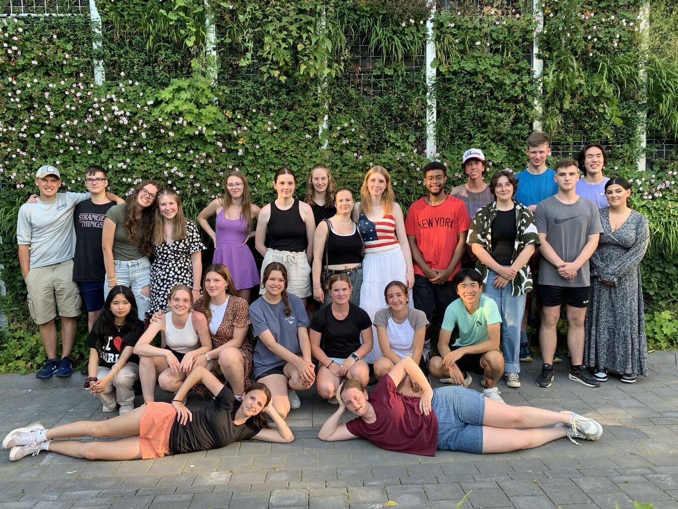 Die Schüler haben ihre Gäste ins Herz geschlossen. Foto: Gesamtschule am Forstgarten