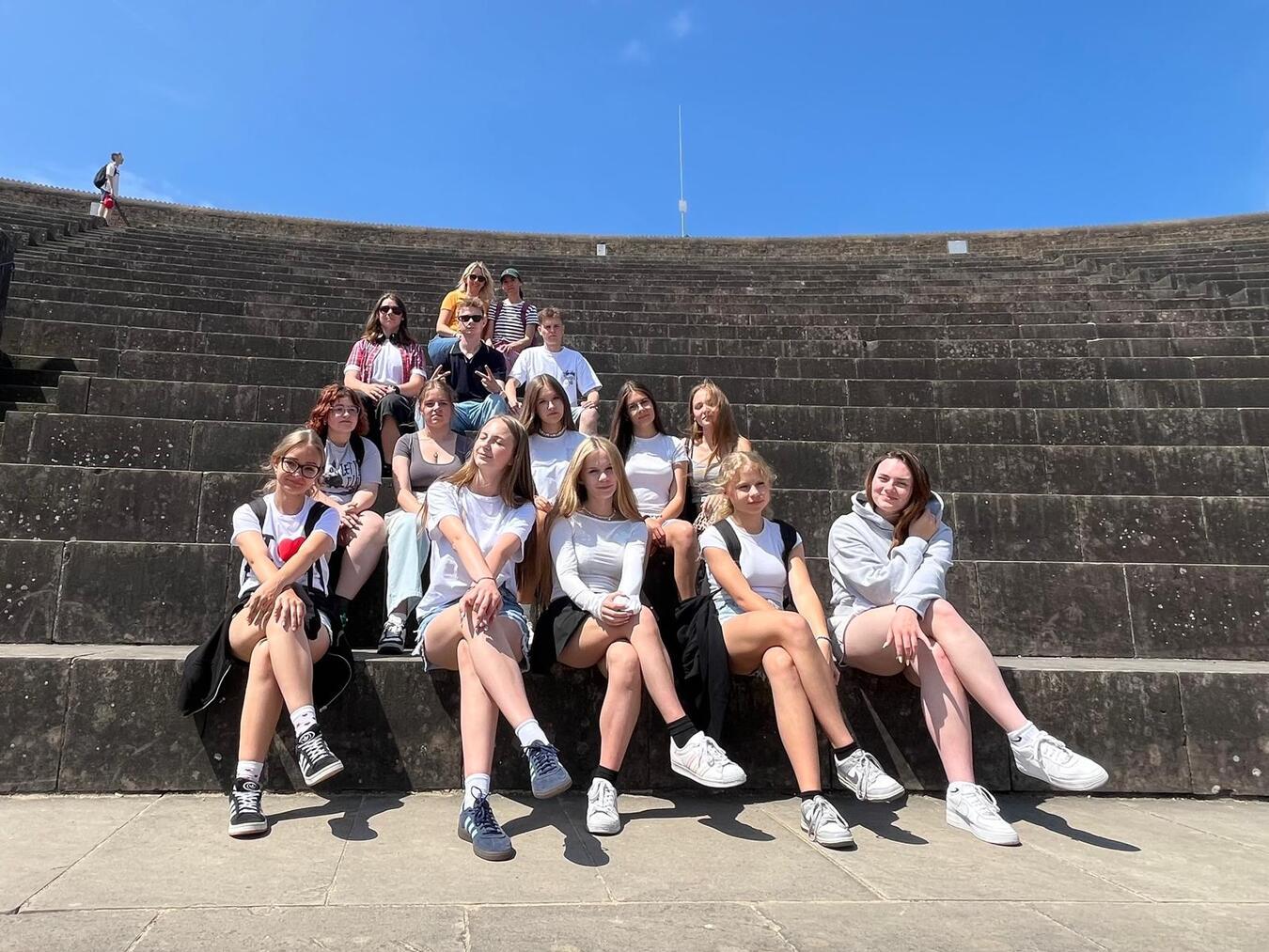 Die Schüler nahmen neue Freundschaften und viele Eindrücke aus dem Austausch mit. Foto: Stiftsgymnasium