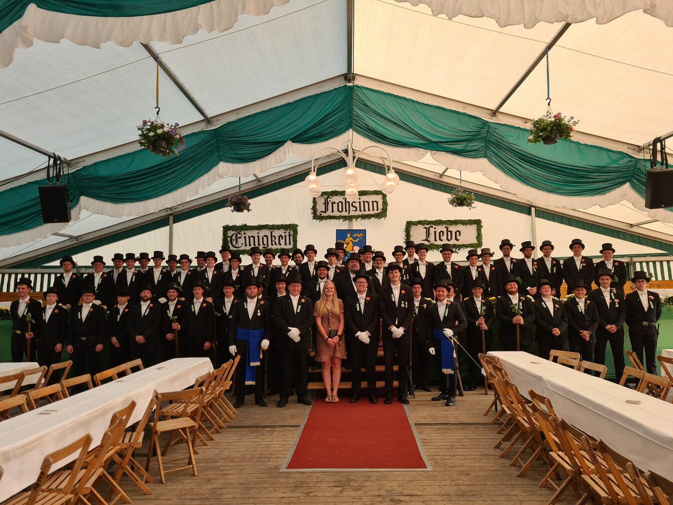 Die Schützenfamilie freut sich schon sehr auf das kommende Festwochenende und auf viele Besucher. Foto: privat