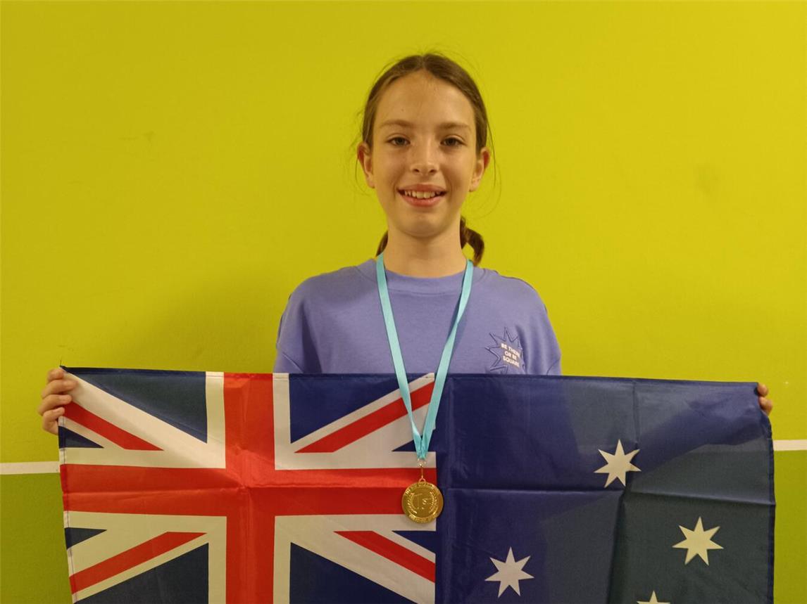 Die Schulgemeinschaft des Jan-Joest-Gymnasiums ist stolz auf Milena Terschegget. Foto: Jan-Joest-Gymnasium